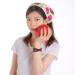Hoyuwak 2Pcs Crochet Head Scarf Bandanas for Women - Knitted Strawberry Hair Accessories (White Pink) - Buy Online on GoSupps.com