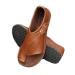 Toe Corrector Flip Flops for Women Spring Lightweight Breathable Orthopedic Sandals Summer Comfy Walking Ring Toe Bunion Slippers for Plantar Fasciitis 5.5 Brown