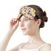 Colorful Dots Sleep Mask for Women | Adjustable Eye Shades with Elastic Strap - Perfect for Restful Sleep - Buy Online on GoSupps.com