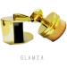 Glamza Gold Plated Round O Circle Powder Foundation Brush - Buy Online on GoSupps.com