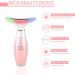 Foreverlily Red Light Therapy Face Massager & Neck Lift Device - Anti-Aging LED Photon Skin Tightening Machine (3 LED Pink) - Buy Online on GoSupps.com
