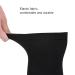 Compression Socks for Men & Women - Calf Support Varicose Veins Relief | Best for Sport Running Travel & Nurses (L/XL Black) - Buy Online on GoSupps.com