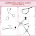 Refill Pad Eyelash Curler Makeup Tool Eyelash Curler No Pinching Mini Eyelash Curler for All Eye Shapes Women Girls Silver - Buy Online on GoSupps.com