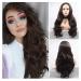 BGHJUE Europe and America linen hand hook long curly hair chemical fiber front lace wig headgear