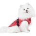Puppia Mountaineer Winter Dog Coat with Integrated Harness | Waterproof, Warm Fleece, No Pull Design | Red | Small & Medium Sizes - Buy Online on GoSupps.com
