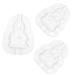 Yardwe 9 Pcs Vegetable Growing Mold Strawberry Accessories Small Fruit Mold Watermelon Multifunction 9x8cmx3pcs Transparentx3pcs
