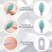 10 Double-Sided Silicone Exfoliating Lip Brushes - Soft Lip Scrubber Tool for Smoother Lips | Facial Cleansing Brush in Mixed Colors - Buy Online on GoSupps.com