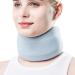 Neck Support Brace | Adjustable Soft Brace Wraps for Neck - Neck Support Brace for Sleeping Relieves Neck and Spine Pressure Aligns Stabilizes Vertebrae for Women& Men Blue L