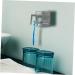 Zerodeko 5-Piece Steel Cup Stand Organizer - Shower-Mounted Toothbrush & Nail-Free Cabinet Holder - Dorm Bathroom Storage Solution (8.3x7.2x5.5cm) - Buy Online on GoSupps.com