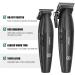 VGR 640 Professional Hair Clippers for Men - Cordless Barber Clipper Set with Zero Gap T-Blade & LED Display - Premium Hair Cutting Kit (Black - Buy Online on GoSupps.com