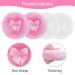 Sibba 4 Pack Large Fluffy Powder Puff - 9cm Ultra-Soft Washable & Reusable Velour Face & Body Powder Applicators for Wet & Dry Use - Buy Online on GoSupps.com
