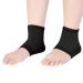 Toothless Moisturizing Heel Sleeves | Comfortable Foot Care Socks | Black for Foot Fatigue Relief - Buy Online on GoSupps.com