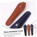 4-Part Shear Set - Black Scissors Tool with Leather Protection & Storage Cover | PU Sheath for Kids - 15x4.3cm - Buy Online on GoSupps.com