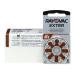 Rayovac Extra 312 80 pieces hearing aid batteries high performance zinc-air batteries 10 blister card brown 312AUX-8XEMF-10