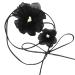 Oralgo's Unique Band Tie Necklace - Chic Black Thread Flower Jewelry for Every Occasion - Buy Online on GoSupps.com