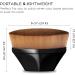 VICKSONGS Beautiful Taste Flawless Foundation Brush with Box - Super Soft Multifunctional Blending Brush for Liquid and Cream Concealer - Premium Quality - Easy to Carry (Black) - Buy Online on GoSupps.com
