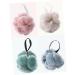 2pcs Exfoliating Shower Ball & Loofah - Fluffy Bath Sponge for Ultimate Skin Care | International Shipping Available - Buy Online on GoSupps.com