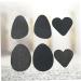 SHERCHPRY 6 Pairs Anti-Slip Shoe Pads - Non-Slip Stickers for High Heels & Scrub Shoes - Medium Black - Buy Online on GoSupps.com