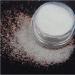 Shimmering white rainbow nail glitter holographic shiny sugar nail candy coat sugar coating effect nail pigment powder nail art decorations