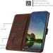 Samsung Galaxy Xcover 5 Case - PU Leather Flip Cover & Silicone Bumper - Brown | Durable Protection & Stand - Buy Online on GoSupps.com