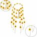 Bohemian Sunflower Hairband Floral Crown Headdress Hippie Headband Bridal Headpiece for Party Decoration Wedding Cosplay Costume - Buy Online on GoSupps.com