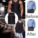 IOTKIT MANSON Gynecomastia Compression Vest - Men's Zipper Compression Shirt (Size B X-Large) - Buy Online on GoSupps.com