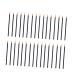 WOONEKY 100pcs Fine Tool Point Gloss Lip Eyeliner Wands Cosmetic Applicator Disposable Brush Makeup