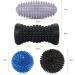 Hedgehog Ball Foot Massage Set | 1 Foot Massager 2 Nubby Massage Balls Oval Spiked Ball | Foot Roller for Back Legs & Feet | Includes Video Poster & Bag | International Shipping Available - Buy Online on GoSupps.com