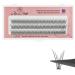 Fishtail Design Individual False Eyelashes Cluster 3 Rows 0.07 C Curl Nature Long Black Soft Eyelashes Extensions Beauty Tools Premade Spikes Lashes Extensions (8mm Fishtail-C-0.07) 1 Count (Pack of 1) Fishtail-C-0.07 8mm
