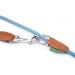 Buy Leitengr n Dog Leash for Small Dogs - 3M Adjustable Lightweight 2 Carabiners Devon Model in Light Blue Lagoon - Perfect for International Shipping - Buy Online on GoSupps.com