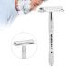 Professional Double Edge Manual Razor - Classic Non-Slip Reusable Men's Safety Razor | Washable Old-Fashioned Hand Razor for a Smooth Shave - Buy Online on GoSupps.com