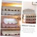 Hemoton Box Outdoor Egg Carton Eggs Vintage Refrigerator Wear-resistant Egg Organizer Household Egg Rack - Buy Online on GoSupps.com