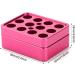 Aluminum Lipstick Mold Making Tools DIY High Gloss Easy to Clean Tight and Seamless 12 Holes for Lipstick Tube - Buy Online on GoSupps.com