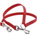 BioThane Coupling Leash for Two Dogs - 0.3m Length Red Selectable Width | Durable & Stylish Dog Coupler - Buy Online on GoSupps.com