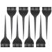 12 Pcs Hair Dye Brushes Color Tint Applicator for Salon Use Home DIY Dyeing, Black