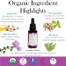 USDA Organic Harmony Adaptogen Elixir Face Oil - Natural Moisturizer for Dry Skin Blemishes & Redness - Essential Oils with Licorice & Ashwagandha - 1 fl oz - Buy Online on GoSupps.com