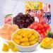 Mango Soft Candy White Peach Peelable Suga 70g/bag Peeling Fruit Fudge Assorted Fruit Flavor Candy Fruit Juice Toffee Chewing Candy Wedding Candy Dessert Casual Snacks Gift (Mixed flavors 2bags) Mixed flavors 2bags