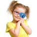 Eye Patch- Sisters Eyeglass Eye Patch for Children by Patch Pals (Left Eye Coverage)