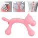Ghzest Ergonomic Kitten Shape Massager - Safe Odorless Portable Pressure Point Device (Pink) - Ideal for Home Relaxation - Buy Online on GoSupps.com