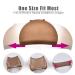 MORGLES Nylon Wig Caps 20pcs - Stretchy Stocking Caps for Wigs in Brown & Light Brown - Women's Wig Accessories - Buy Online on GoSupps.com