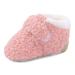 Cheerful Mario Baby Boys Girls Winter Shoes Home Slippers First Walking Shoes Pram Shoes Pure Pink 18-24 Months