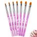 Olakin Nail brush set 7 pieces gel brush for nails nail brush for the salon at home DIY nail tool nail art nail pen for painting