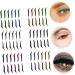 VINTORKY 6pcs Eyeliner Adhesive Eye Line Strip Eye Shadow Sticker Stickers Double Eyelid Tape Plastic - Buy Online on GoSupps.com