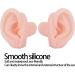 Professional Soft Silicone Ear Model - Fake Ear Display for Earrings Learning & Teaching Tool - Buy Online on GoSupps.com