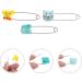 Toddmomy 10pcs Animal Safety Pins - Stainless Steel Diaper Pins for Kids & Infants - Locking Pin with Plastic Head - Baby Shower Party Favor (Random Color) - Buy Online on GoSupps.com