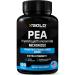 Palmitoylethanolamide Pea Supplement 600 mg | Micronized Pea 99% Highly Purified and Bioavailable | Made in USA | Supplement for Men and Women - 120 Capsules