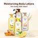 MAMAEARTH Ubtan Moisturizing Body Lotion with Turmeric & Saffron for Glowing Skin 400 ml | 48H Moisturization | Nourishes Dry Skin | 7in1 Total Care | 100% Natural Butter | Non-Greasy Smooth Skin - Buy Online on GoSupps.com