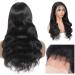 26 13x4 Body Wave Lace Front Wig | 150% Density Human Hair | HD Lace | Natural Black - Buy Online on GoSupps.com