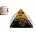 Free 20 Page Chakra Booklet with Black Tourmaline Chakra Orgone Reiki Healing Pyramid with Copper Coil Crystal Point - 50-55 Mm Reiki Crystal Balancing Chakra Meditation organite Gift by V Jewels