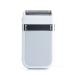 Pop Sonic Zip Compact Shaver for Men - Advanced Foil Technology Men's Electric Shavers - White/Grey Splash Proof Face Shaver - Wet & Dry Electric Balder - Compact Size for Home Gym Travel White / Grey